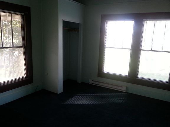 Bedroom with two closets