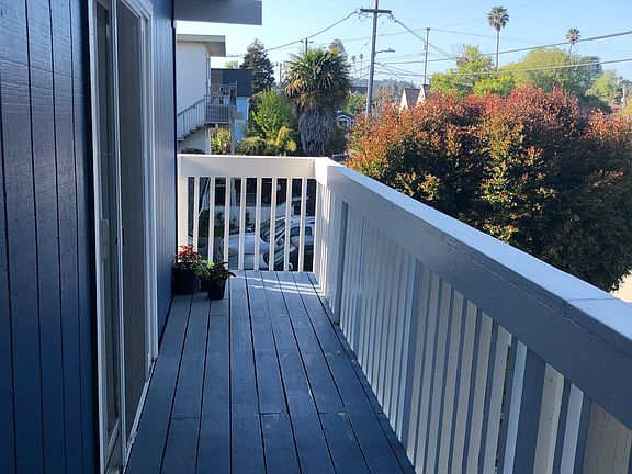 front balcony upstairs