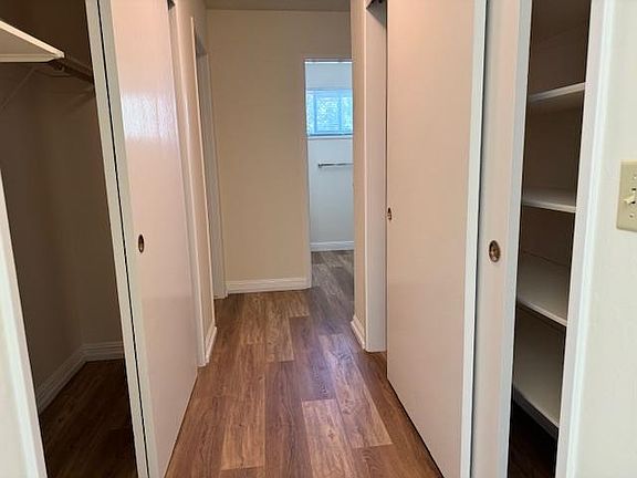 Hallway with lots of extra storage