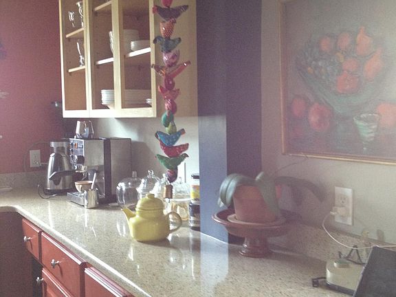 Kitchen Open Shelving and Quartz Countertops