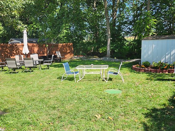 Back yard.