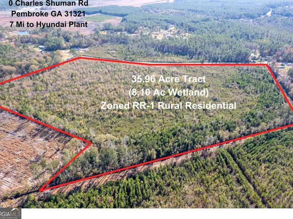 0 Charles Shuman Rd, Pembroke, GA 31321