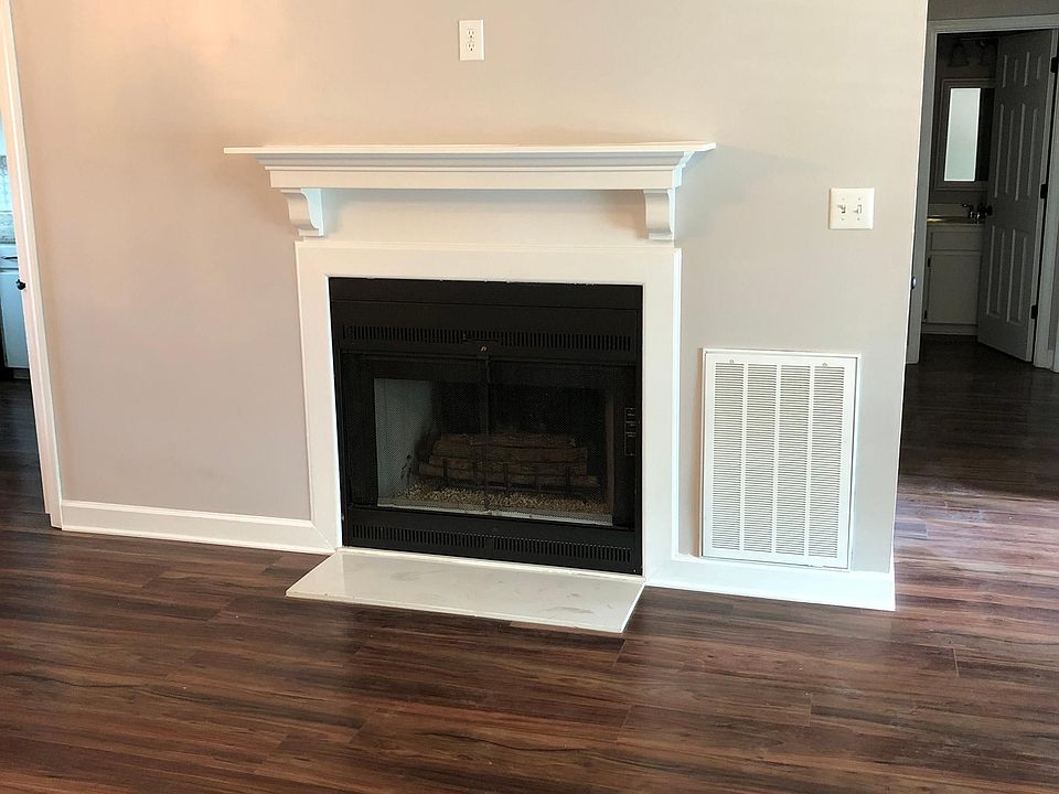 Fireplace in great room