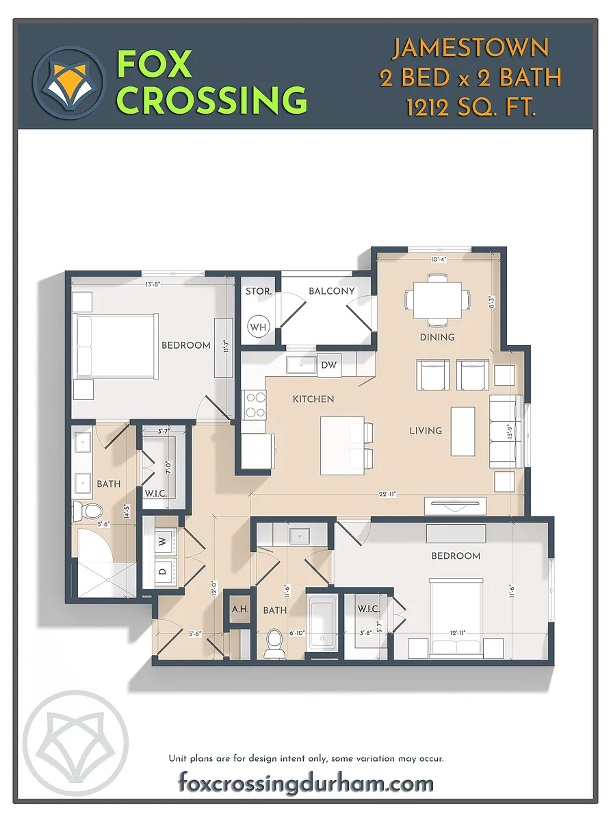 Floor plan Jamestown