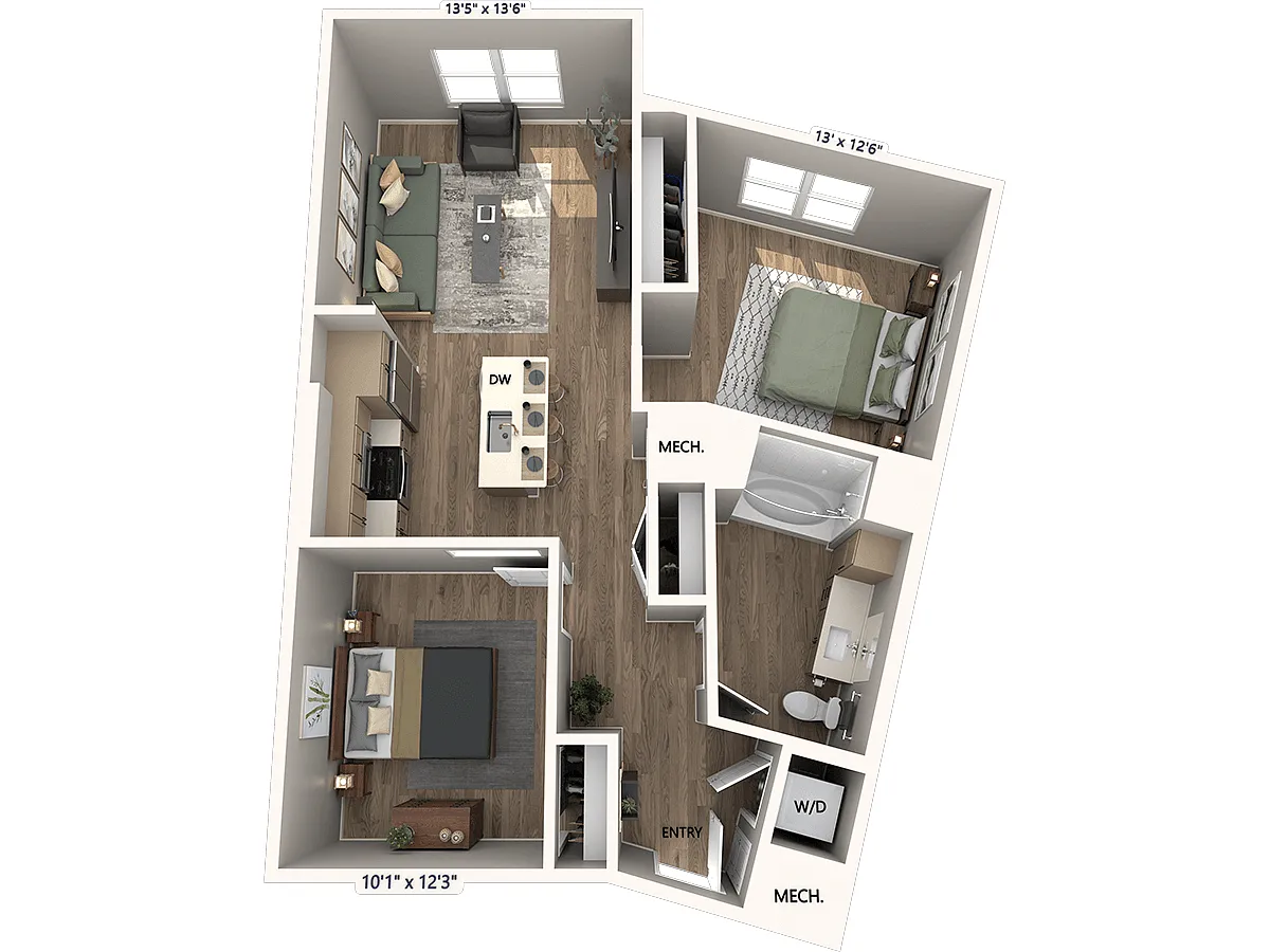 Floor plan BA5