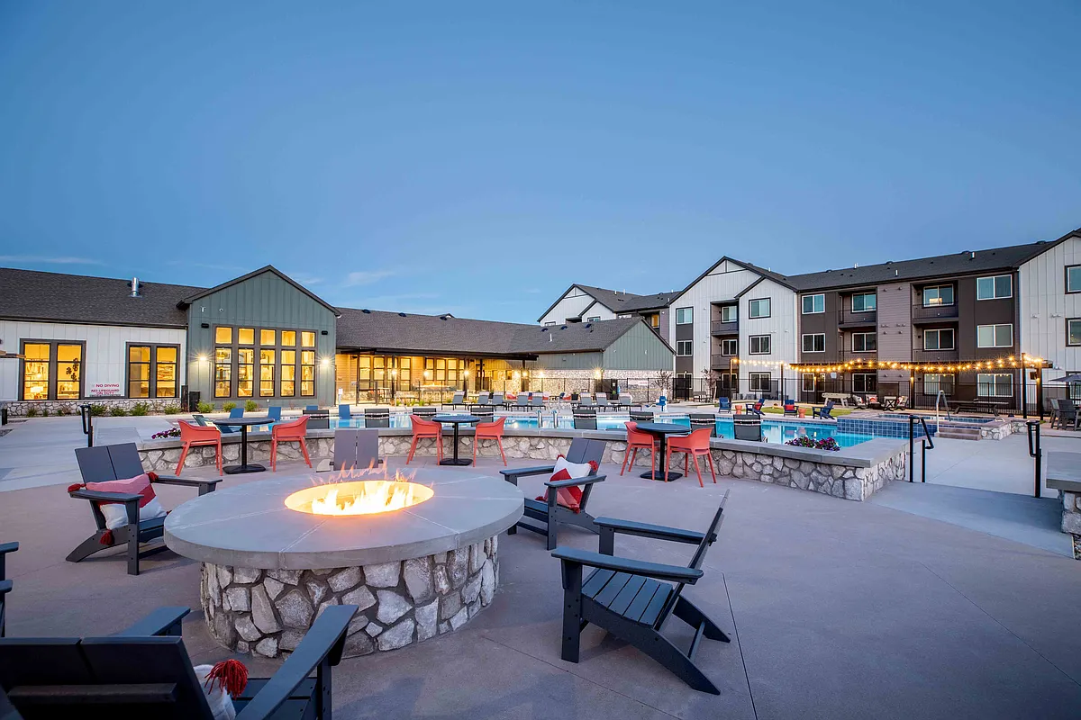 Outdoor Fire Pit - View on Centennial