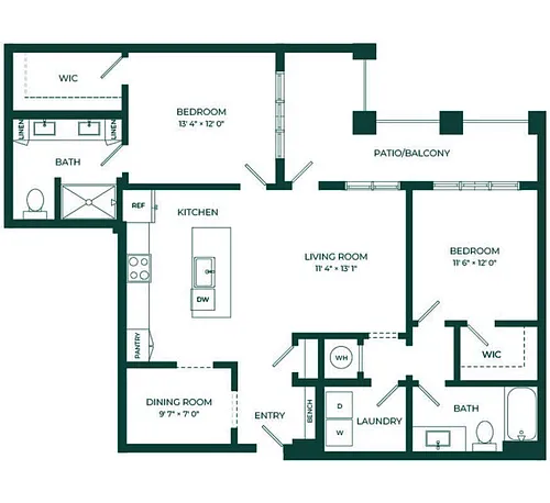 Floor plan B4m1