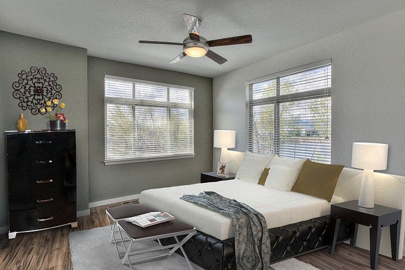 Master BR - 3 BR Townhome