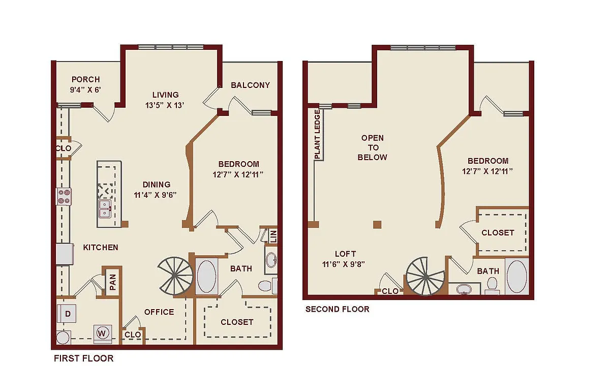 Floor plan TH2 Premium Upgrade