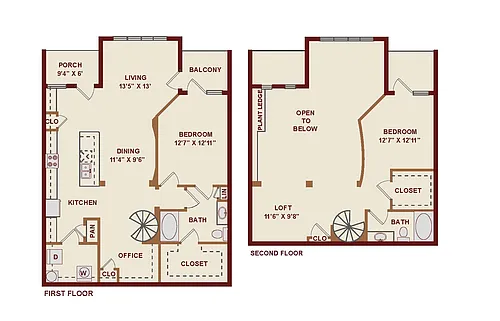 Floor plan TH2 Premium Upgrade