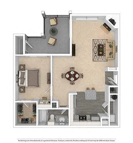 Floor plan A1ER Santa Fe