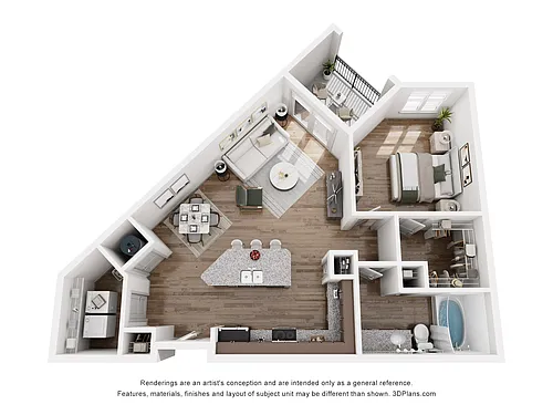Floor plan A2A - Aaron