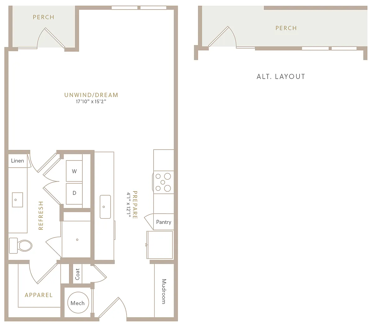 Floor plan E2