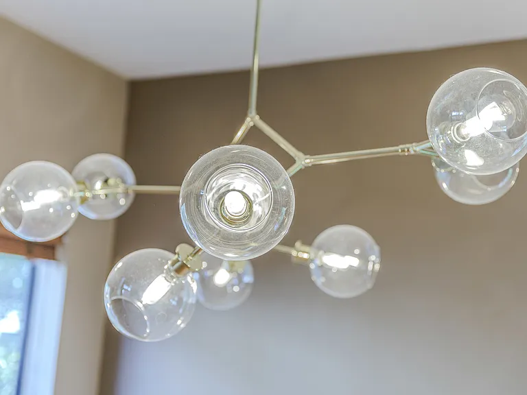 Upgraded designer light fixtures