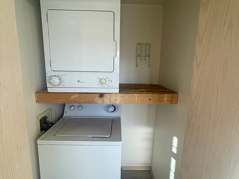 Master Bathroom Laundry Closet