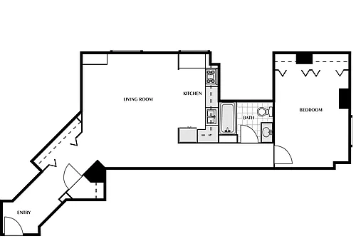 Floor plan St. Anthony - Flat