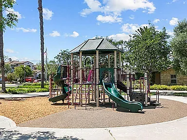 Children play area in Hiji rose garden