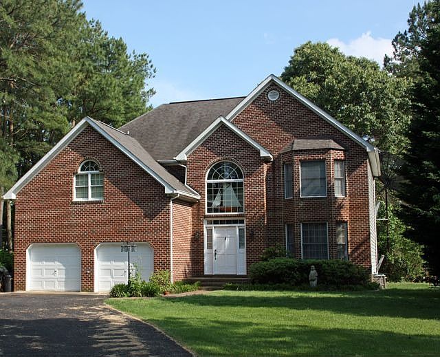 front of the house