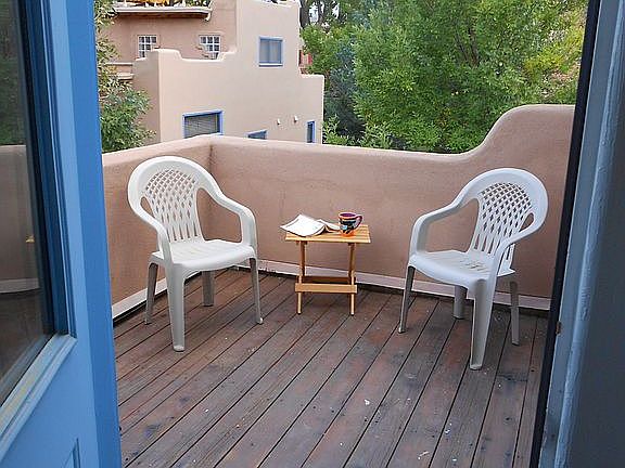upstairs patio