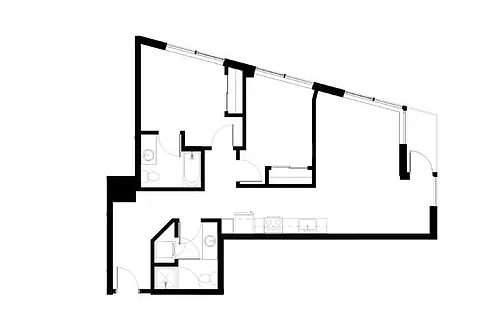 Floor plan 2X2 B