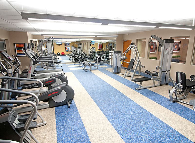 A fully equipped space to support a healthy lifestyle.