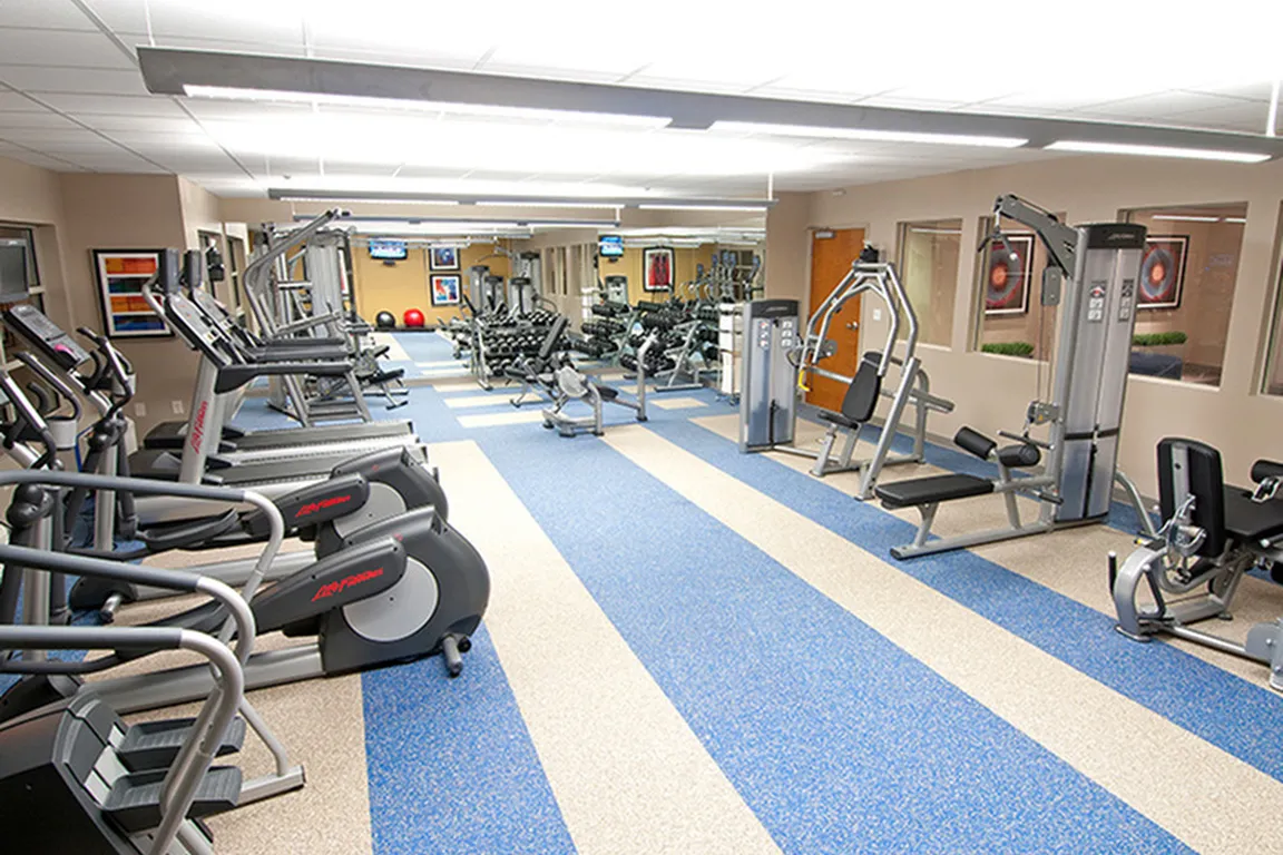 A fully equipped space to support a healthy lifestyle.