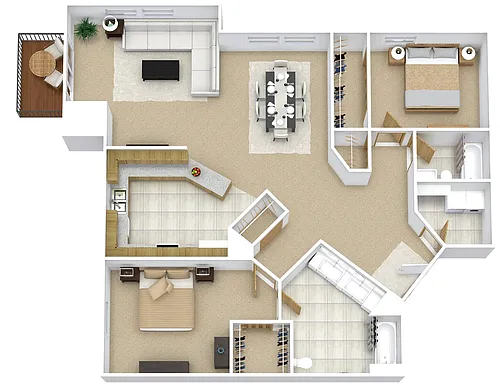 Floor plan Irvine