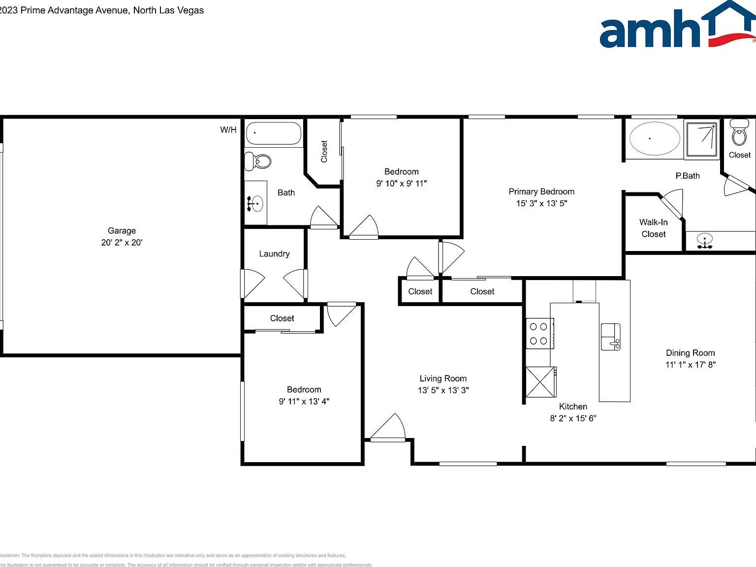 3 bed, 2.0 bath, 1342 sqft, $1,910 — Photo 2