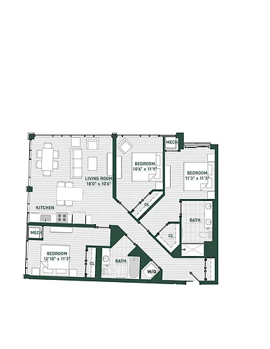 Floor plan C1