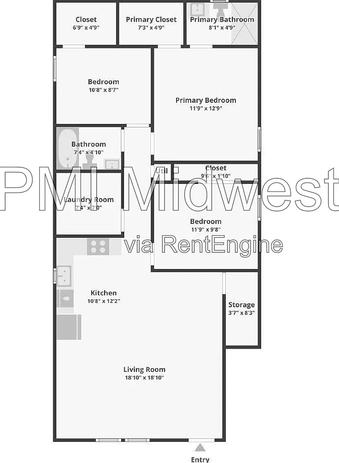 3 bed, 2.0 bath, 1250 sqft, $1,499 — Photo 1