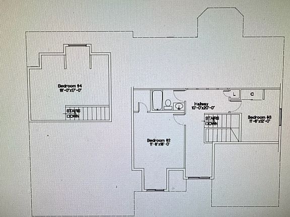 UPSTAIRS FLOOR PLAN AFTER REMODEL