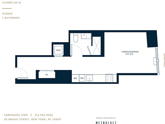 2nd image of 20 Broad St APT 2116