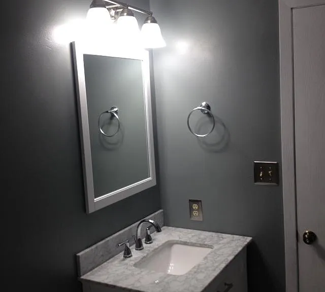 Second floor bath