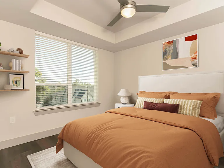 Bedroom with Hard Surface Flooring