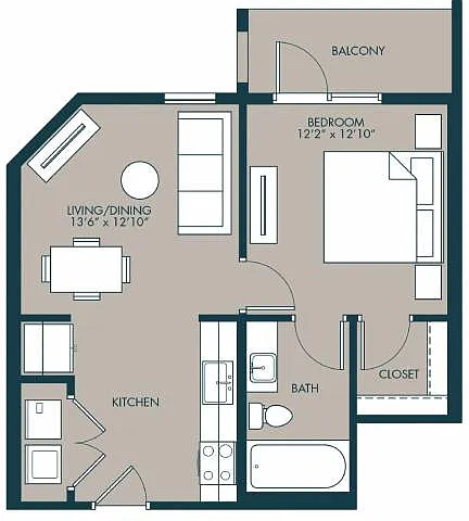 Floor plan The Autry