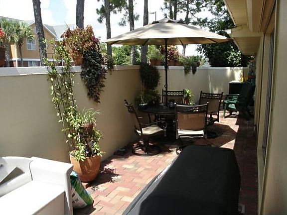 Rear deck area