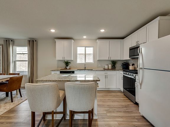 Eat-in island kitchen Model representation