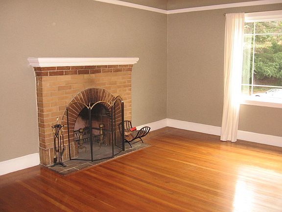 Living room fire place