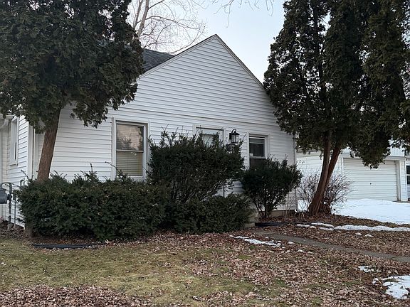 Front of house with nice trees