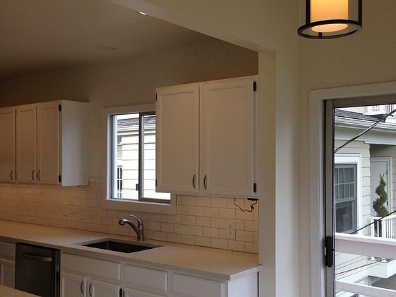 kitchen and breakfast nook with view