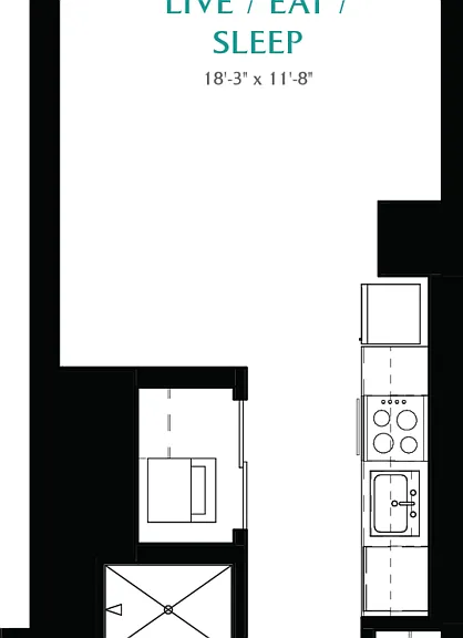 A2 floor plan Bower