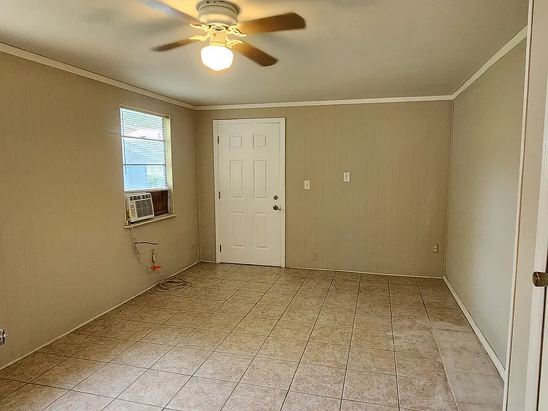 Master bedroom with it's own entrance/exit.
