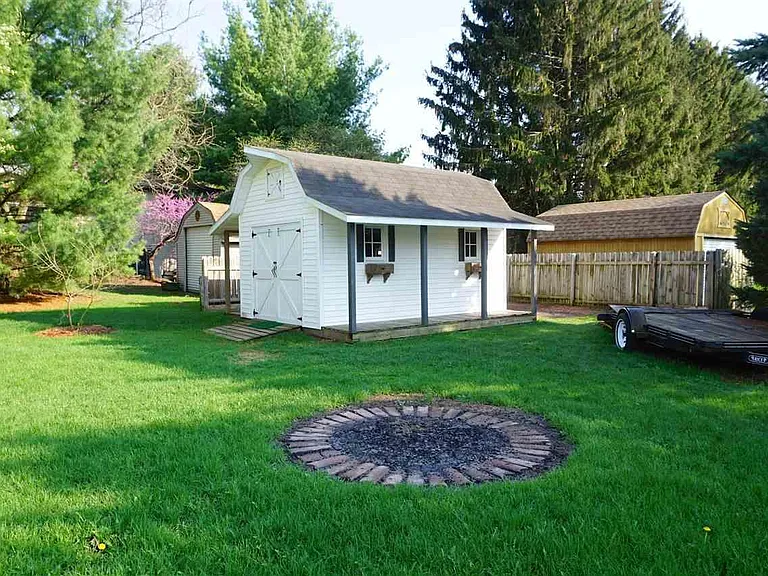 Shed equipped with Electricity and Camp Fire Pit