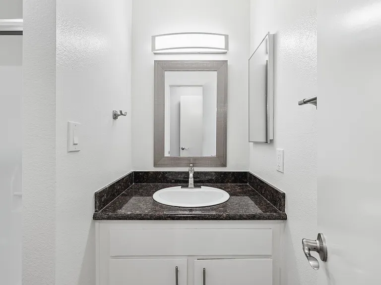 Bathroom sink - Downstairs Apartment