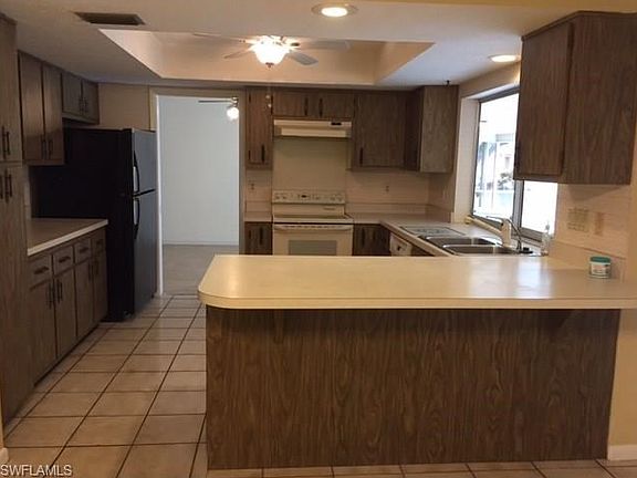 Lots of kitchen cabinets and counter space.