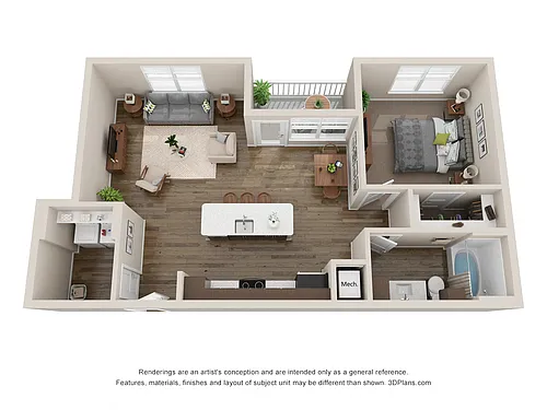 Floor plan Hawthorn