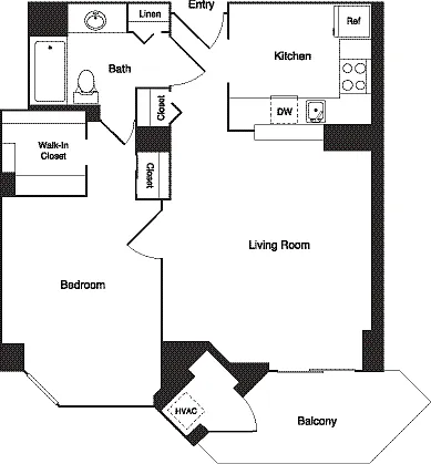 Floor plan Palm Renovated