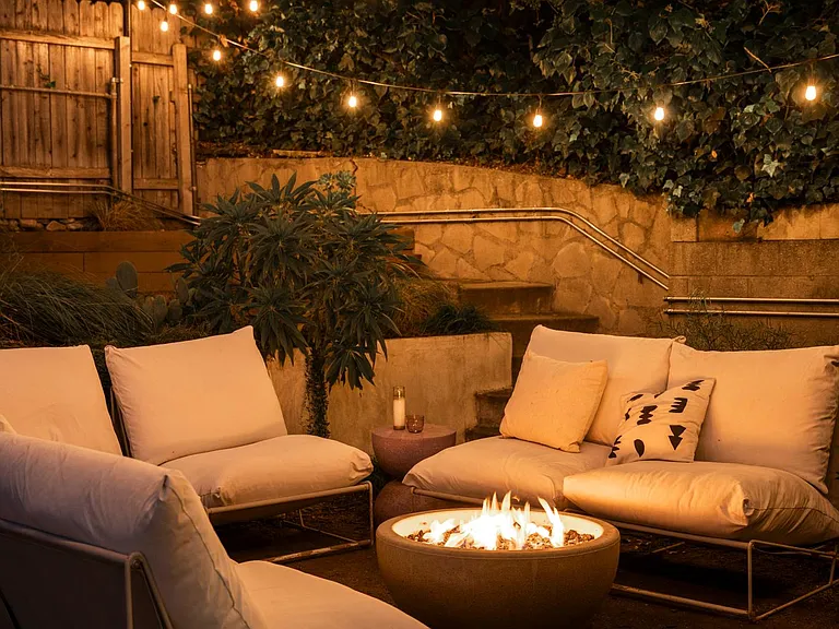 Fire Pit by night