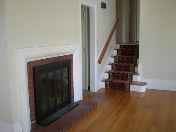 Fireplace in living room