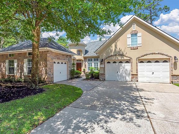 Welcome to 6 Cairn Oaks Place located in the highly sought after neighborhood of GrogansForest. This 4 bedroom, 3 bath, stone, stucco and brick home, has a true 3 car garage and recent roof installed in 2019.